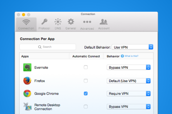 Connection Per App Now Available for VyprVPN for Mac